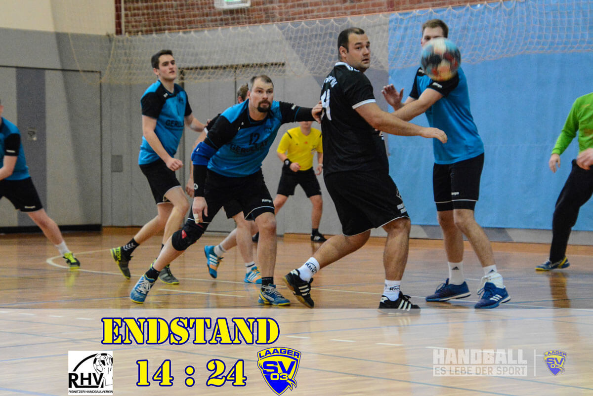 Laager SV 03 - Handball Männer gegen Ribnitzer HV